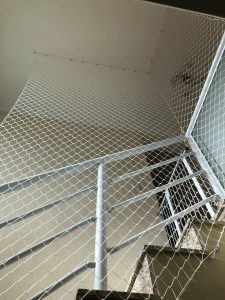 Rede de Proteção para Escadas